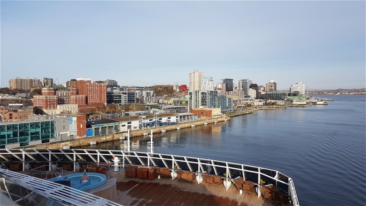 Im Hafen von Halifax