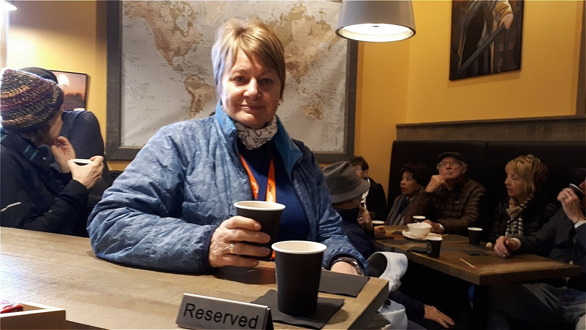 Es gibt eine Kostprobe