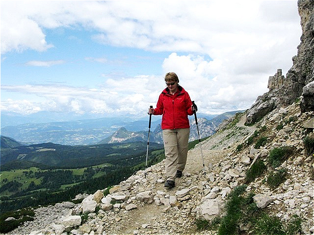 Auf dem Weg zur Rotwandhütte