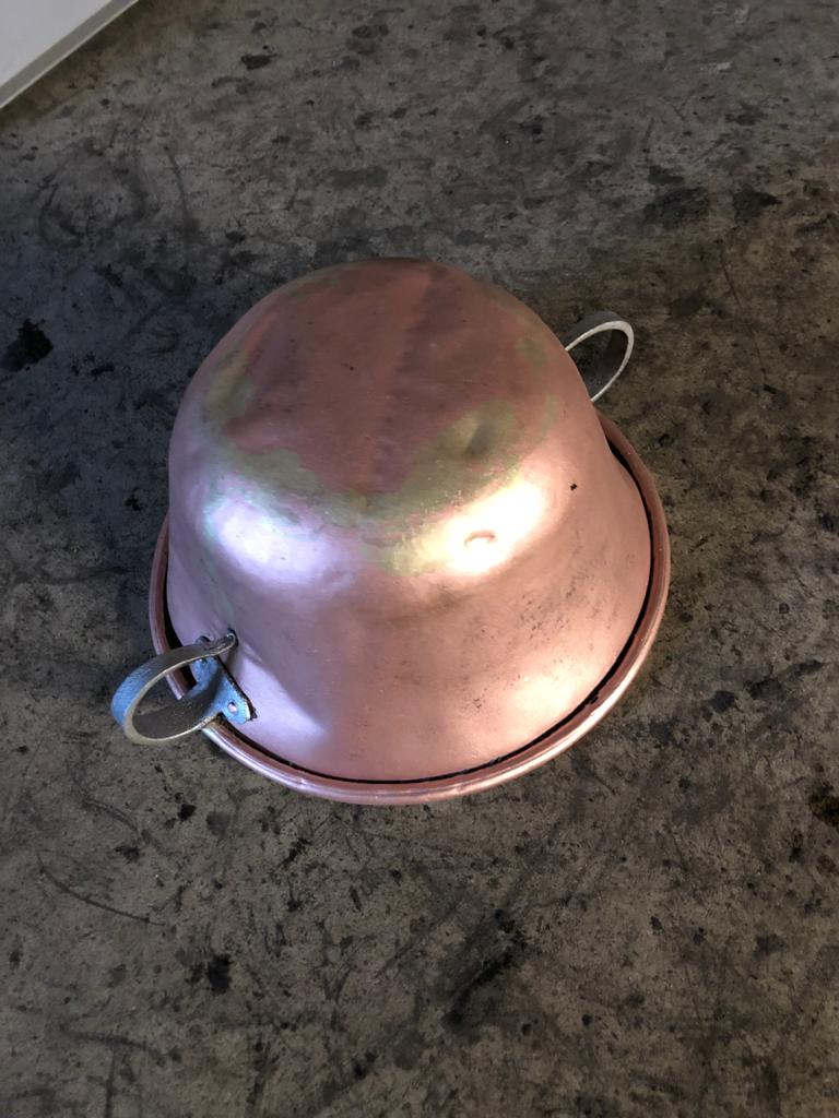 ...mit Glasperlen gestrahlt