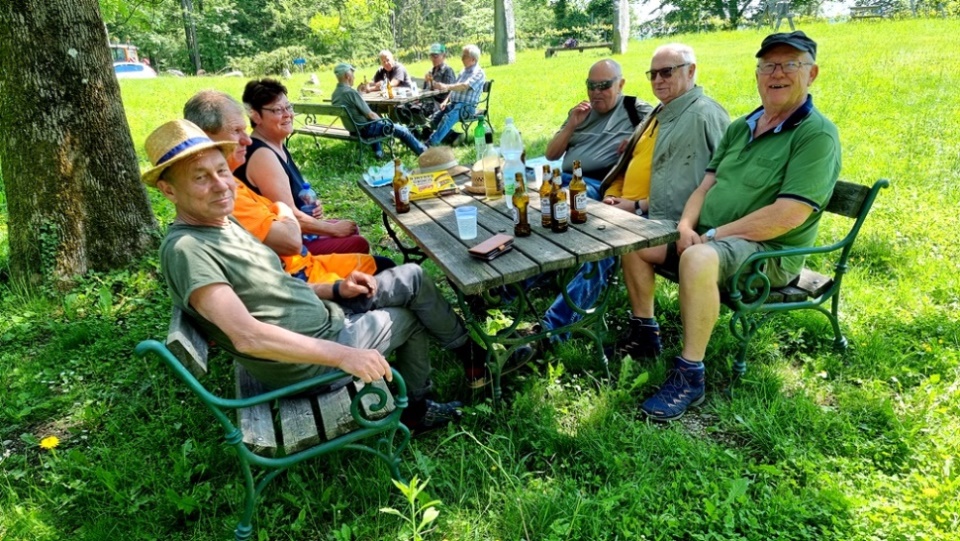 Die Stärkung haben wir uns verdient !