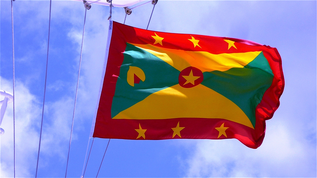 Die Flagge Grenadas