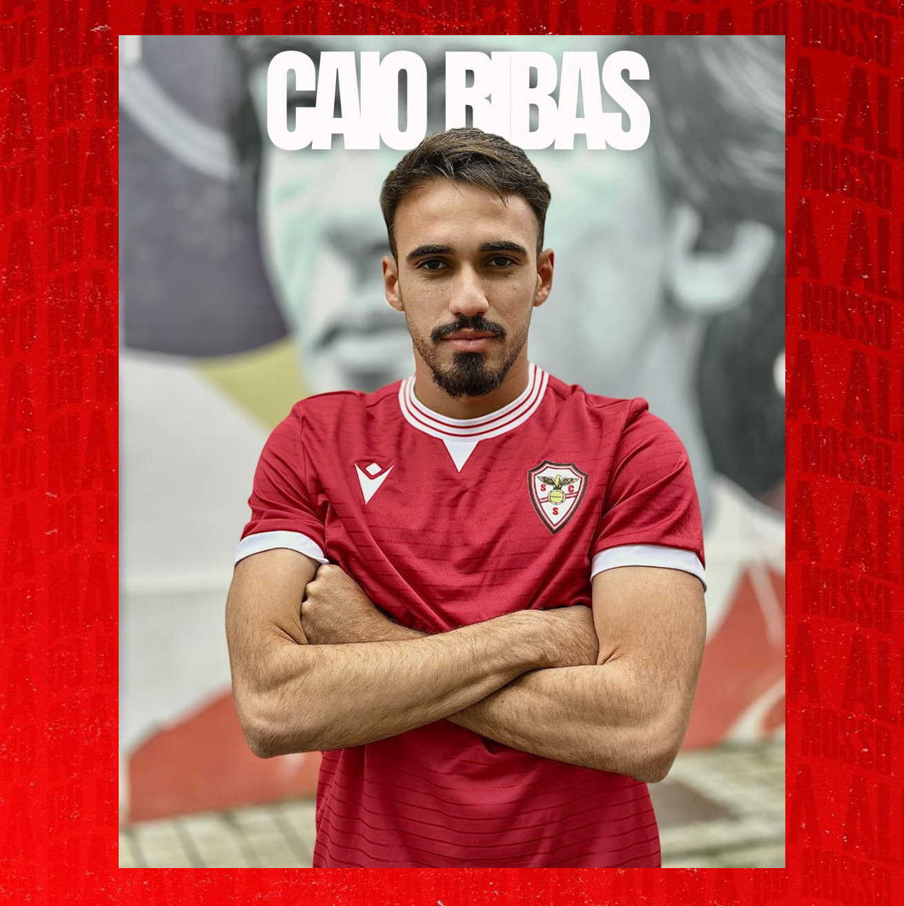 Carlos Ribas é reforço do Salgueiros !!
O médio de 22 ano proveniente do Amora FC 
reforçará o meio campo do Salgueiros! 
Bem vindo Caio!
