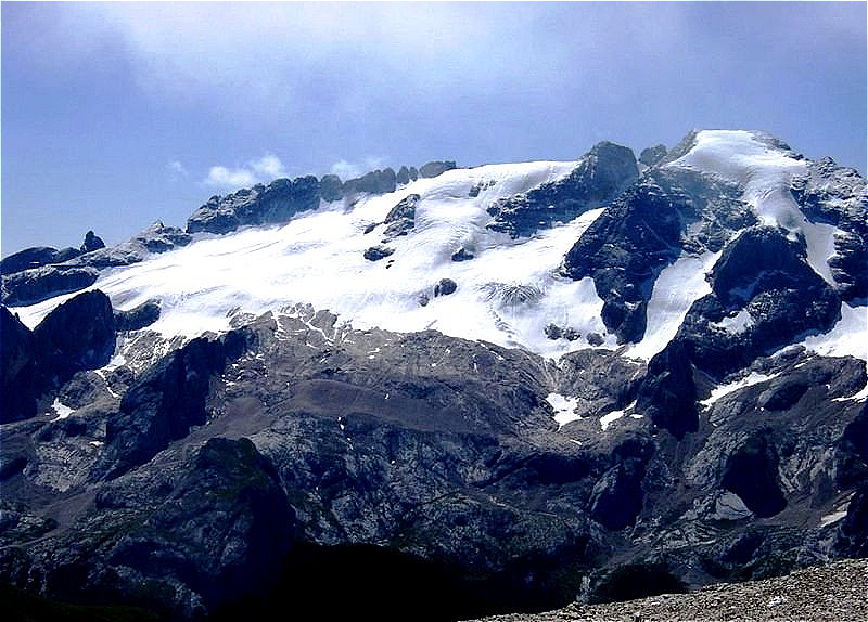 Die Marmolata - „Königin der Dolomiten“ (3.343 m)