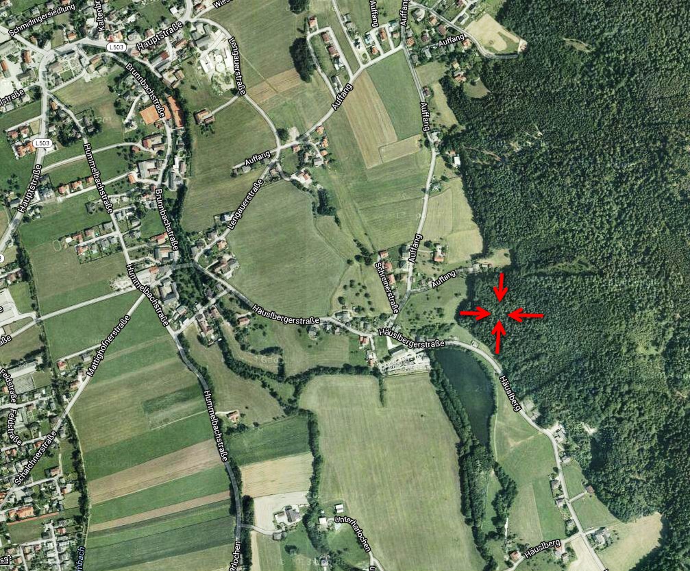 Lage Fliehburg Schalchen