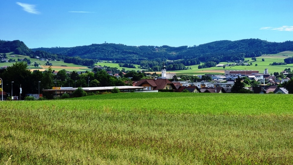 Frankenburg in Sicht