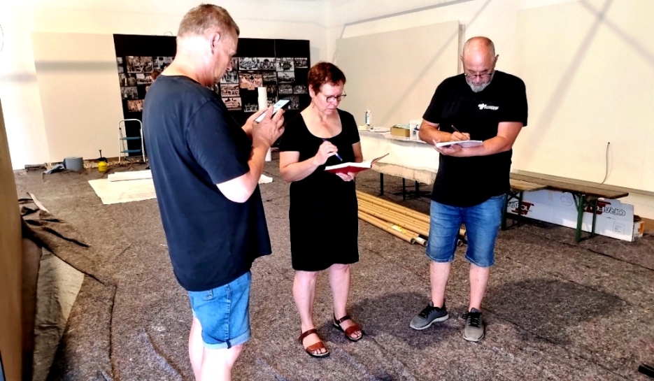 Planungsbesprechung - DI Grömer - Magistra. Hawlik - Kienesberger Werbetechnik