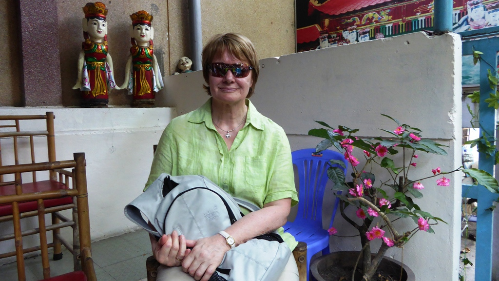 Im berühmten Wasserpuppentheater