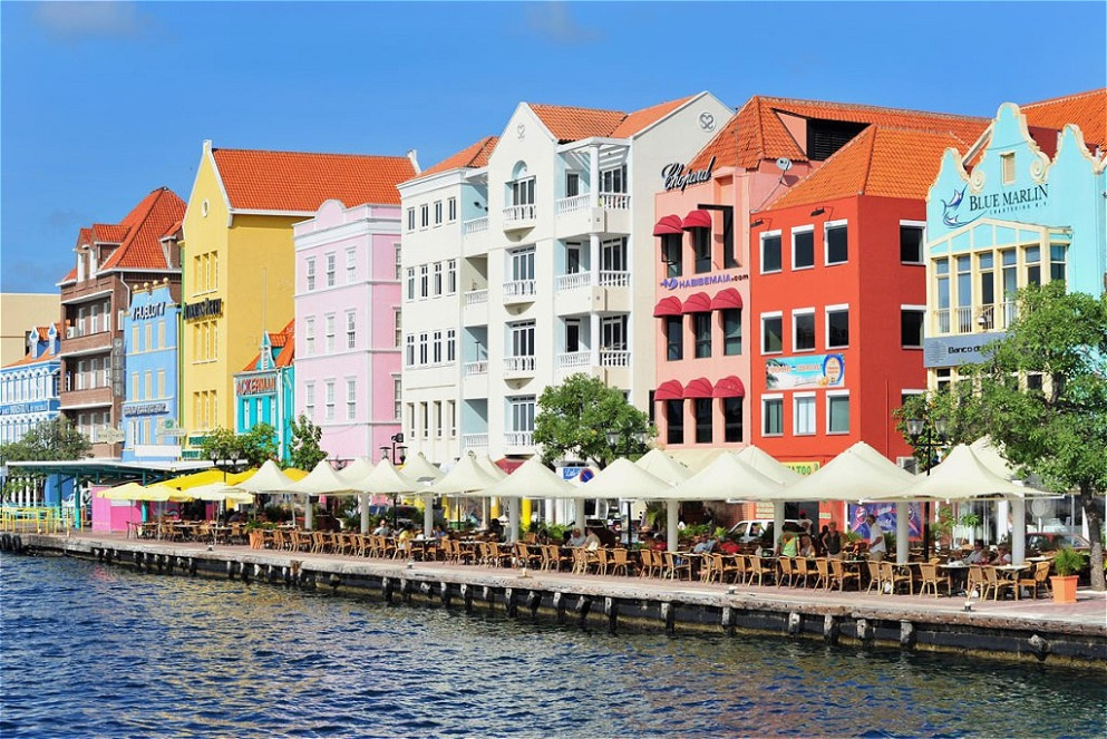 Stadtteil Otrabanda - die berühmte Waterfront