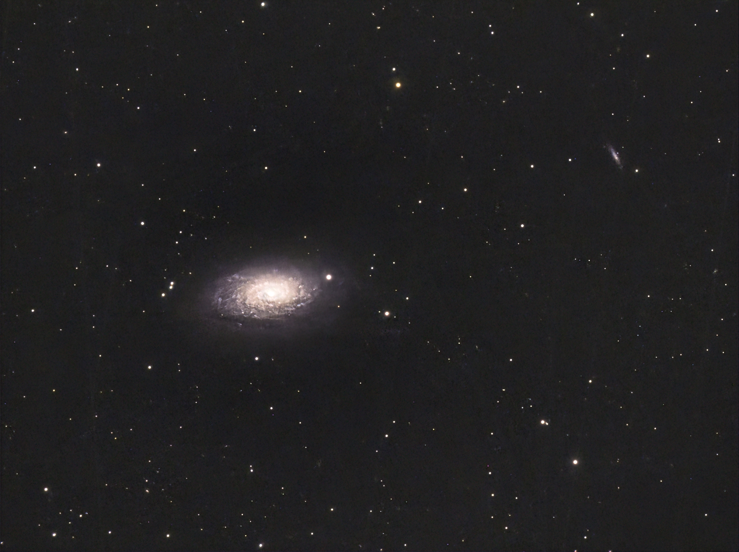 M 63 Sunflower Galaxy
9.09.2021, 4" TMB
f/6.3 | 5x20 min. | ISO 1600