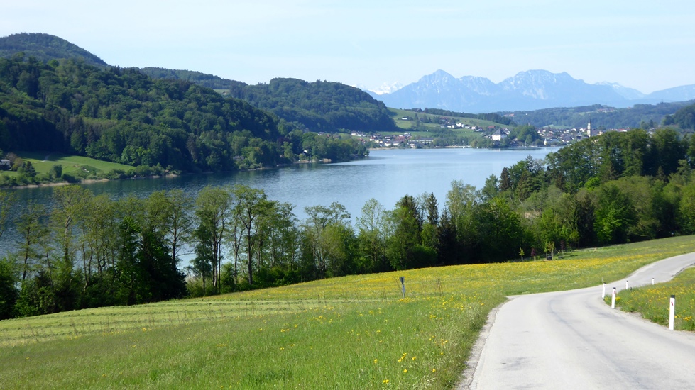 Abfahrt in Richtung Stein
