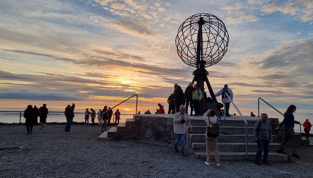 Anziehungspunkt - der Globus