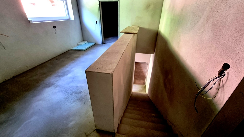 Stiegenaufgang zum Depot