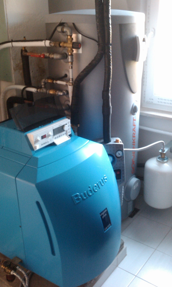 ogrevanje z oljnim kotlim