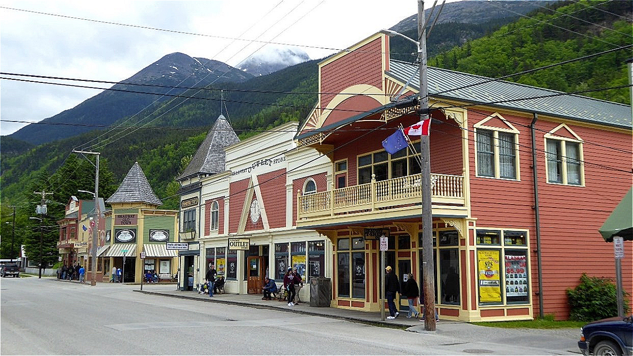 Zurück in Skagway
