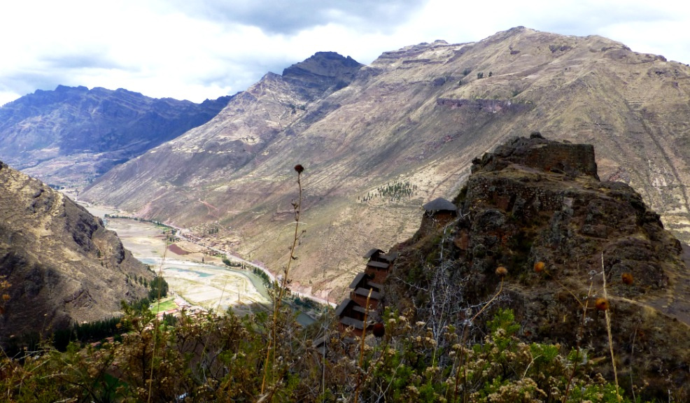 Tiefblick ins "Heilige Tal" der Inka - Valle Sagrado
Im Urubambatal.