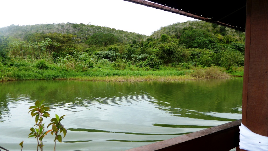 Floßfahrt auf dem Chavón-Fluss