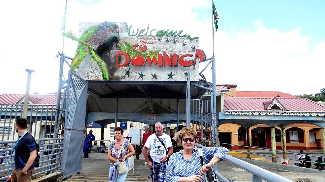 Landgang auf Dominica