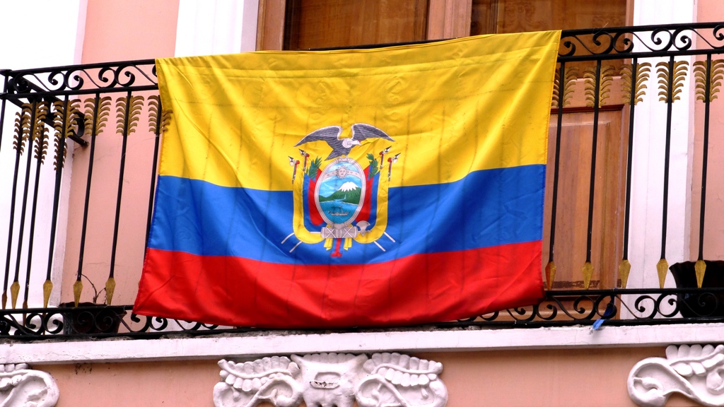 Ecuadors Flagge