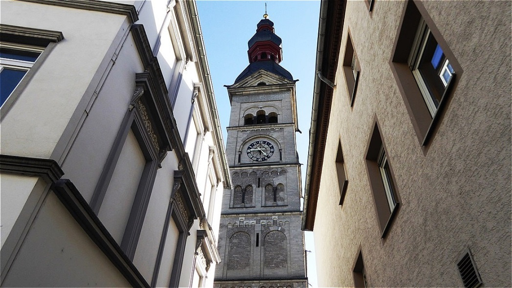 Spaziergang durch enge Gassen