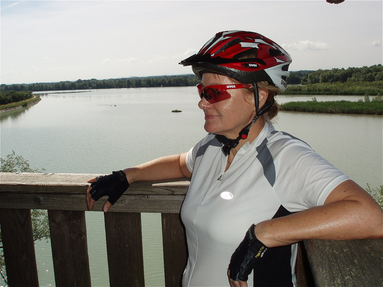 Rast auf einem Aussichtspunkt