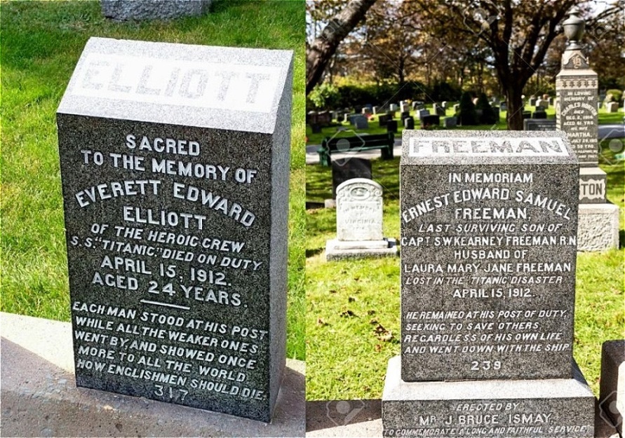 Grabinschriften für pflichtbewusste Seemänner