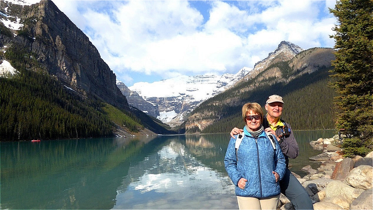 Wir beide mittendrin !