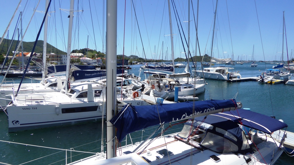 Yachten soweit das Auge reicht !