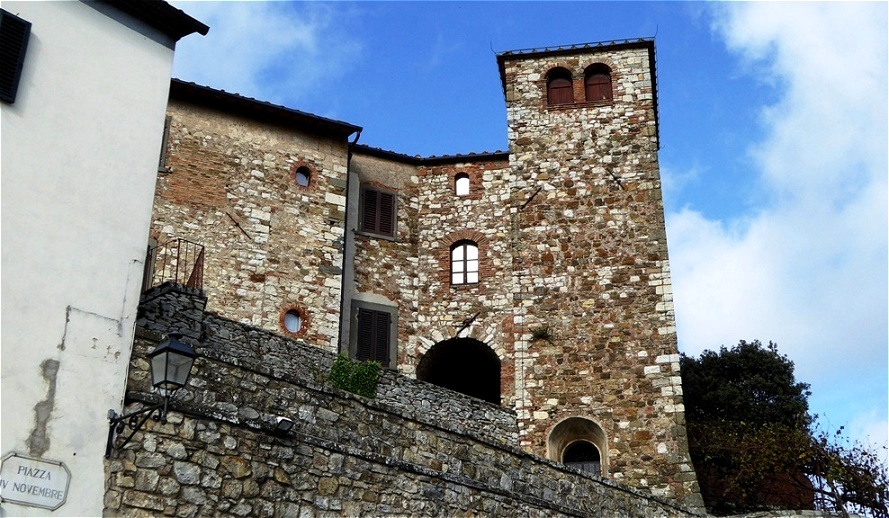Auf der Piazza IV Novembre