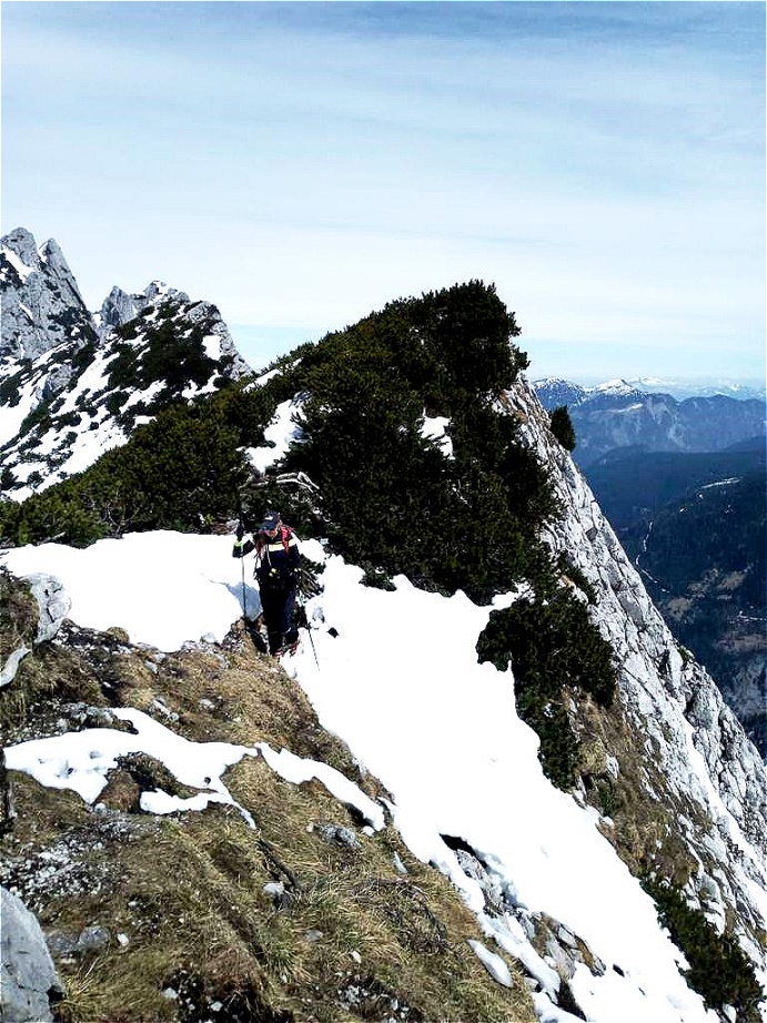 Die letzten Meter zum Rastplatzl