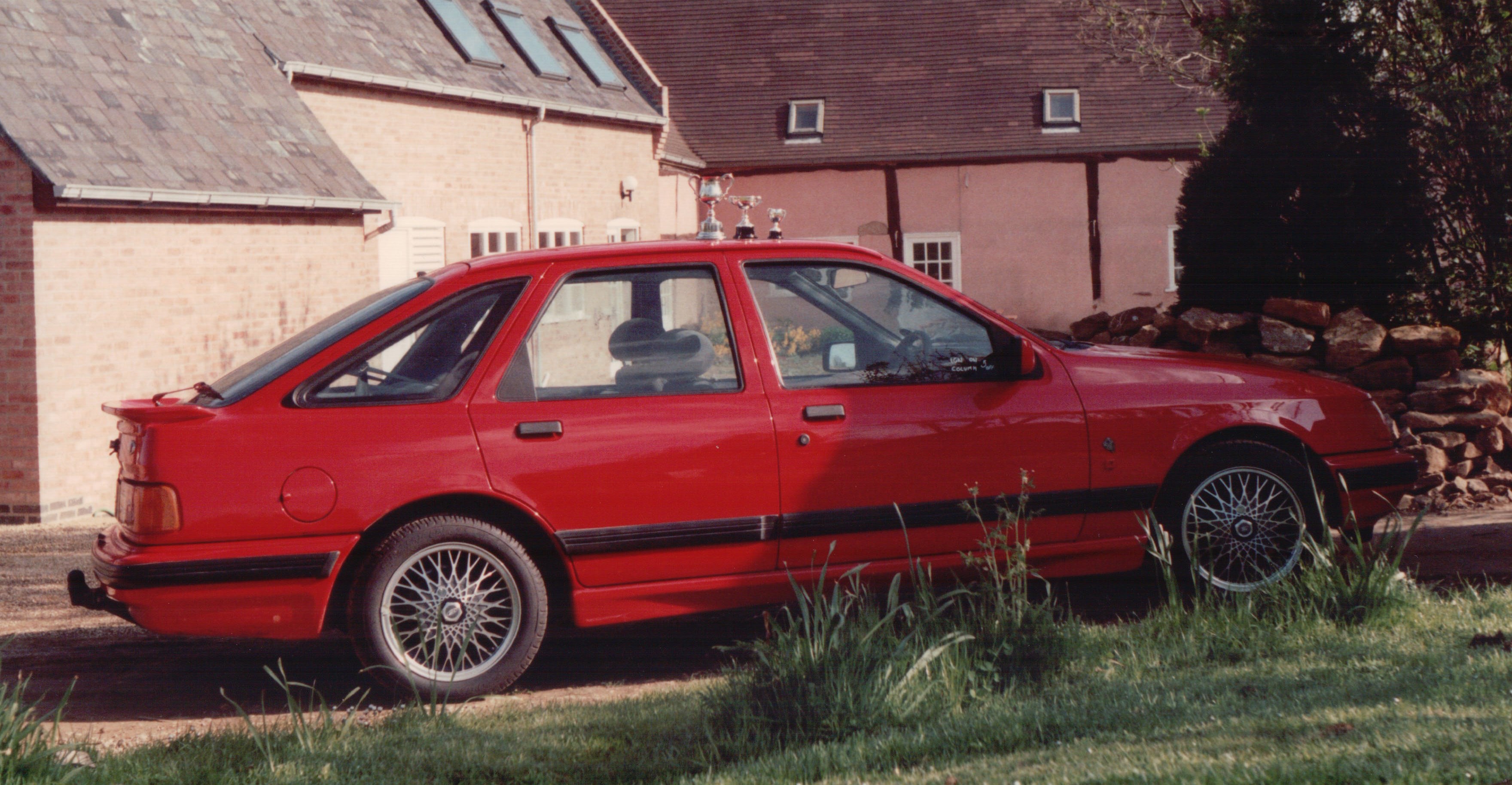 Ford Sierra XR4X4 twin turbo, Slawston 1987