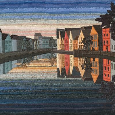 Bruges coucher du soleil