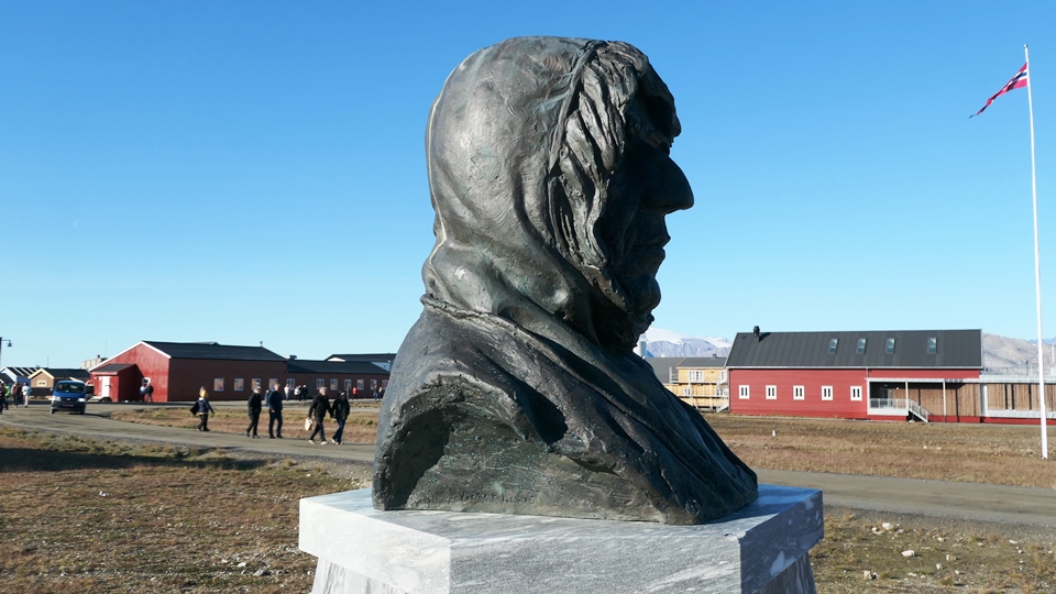 Roald Amundsen - Denkmal