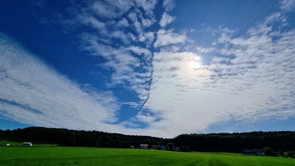 Himmel über Oberweinberg
