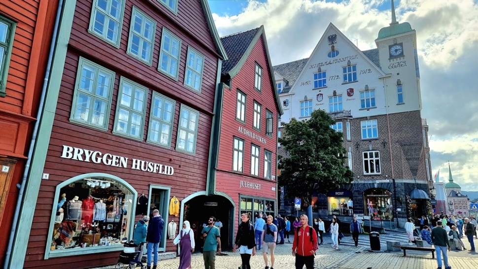 Spaziergang in Bryggen