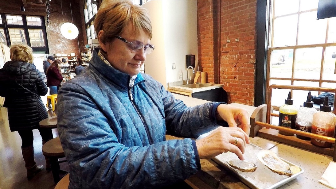 Zum Abschluss gibt es Austern