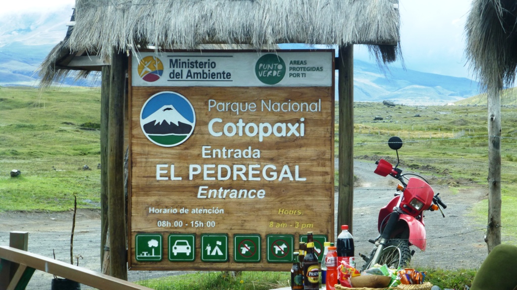 Eingang zum Nationalparks