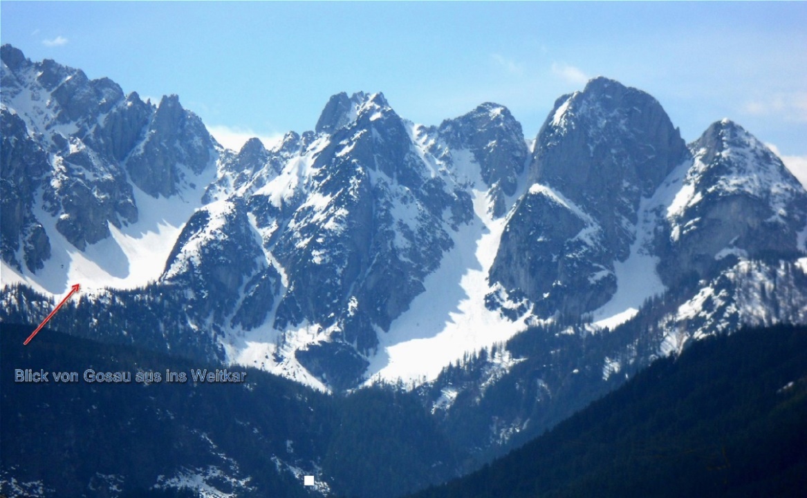 1. Mai 2021 - Gosaukamm Schitour Weitkar