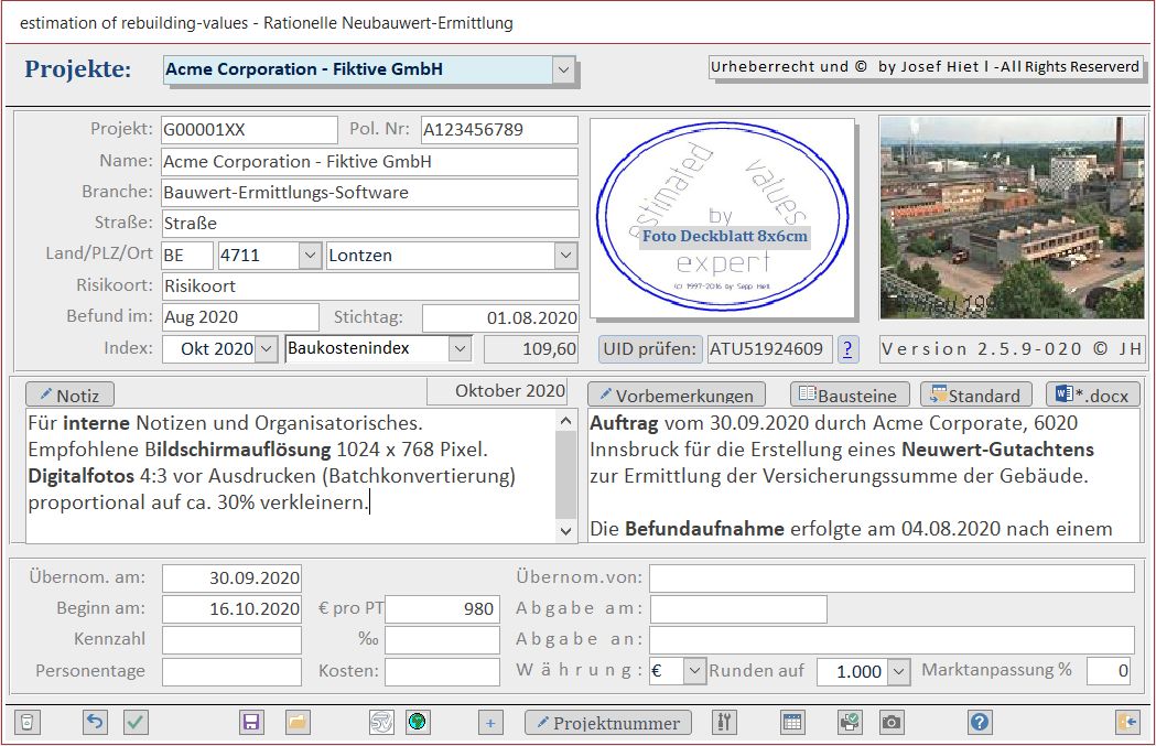 App Gebäudebewertung