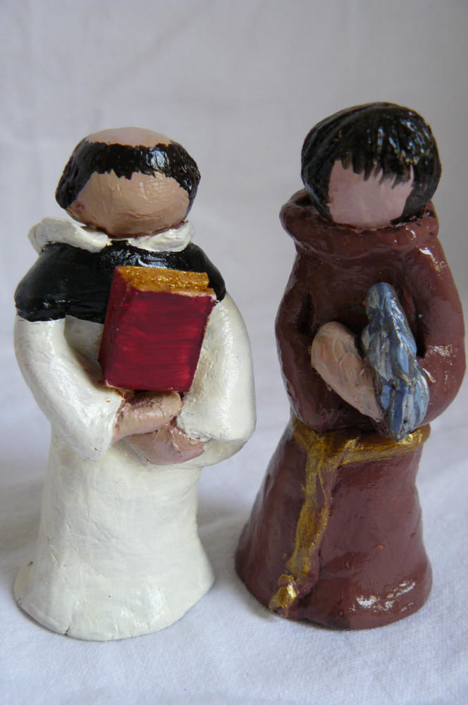 Saint Dominique et Saint François