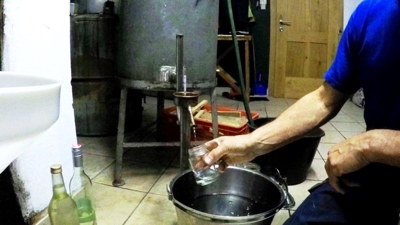 Prüfen des Konzentrates