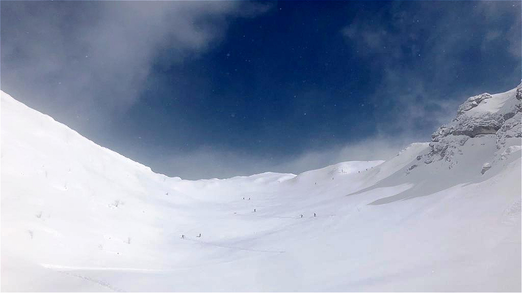 20. März 2021 Frühlingspowder auf dem Gamsfeld