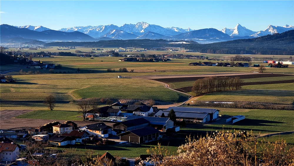 Tiefblick vom Schlossberg
