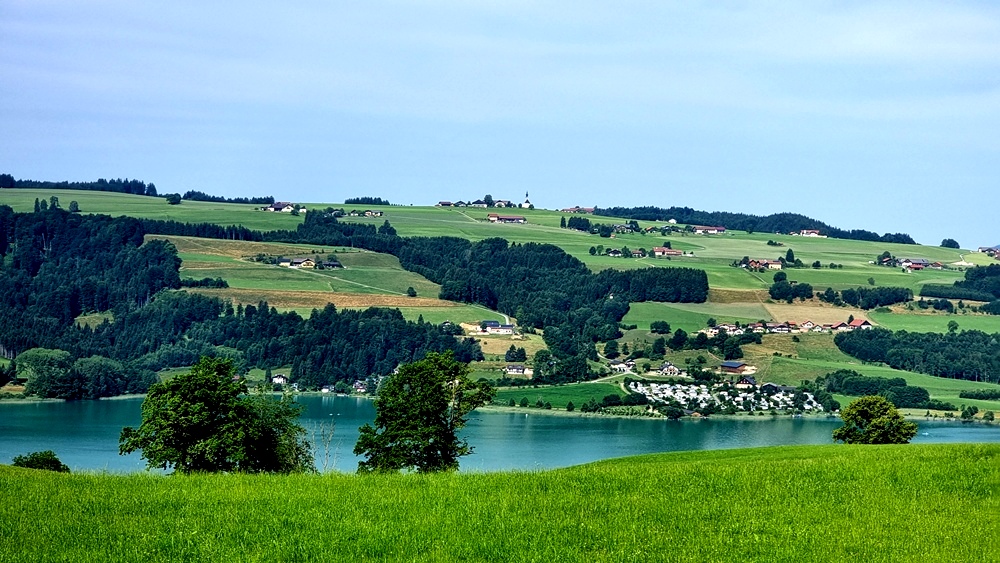 Blick über den Irrsee nach Westen