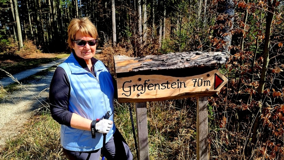 Wanderung zum Grafenstein - ehemalige Grenze zwischen dem Kurfürstentum Bayern und dem Erzherzogtum Österreich.