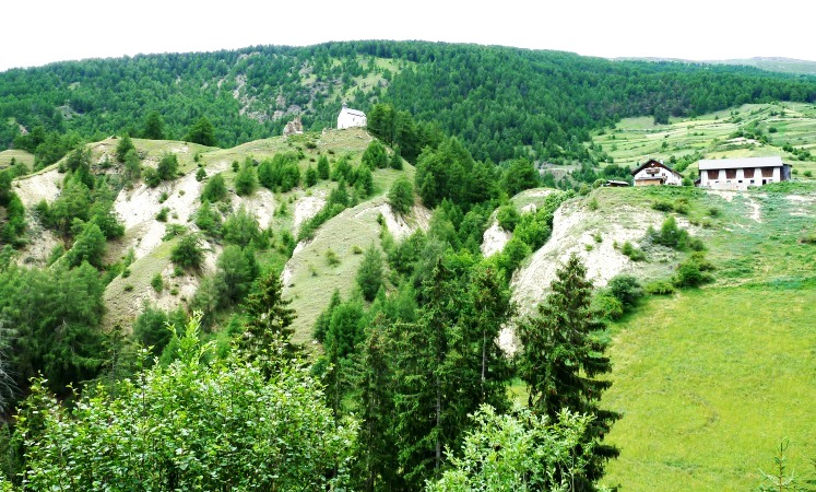 Im Abstieg - Blick zurück