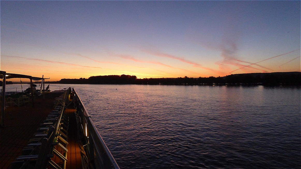 Kurz vor Sonnenaufgang
