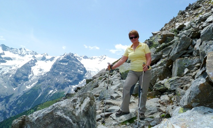 Abwärts durch Blockwerk