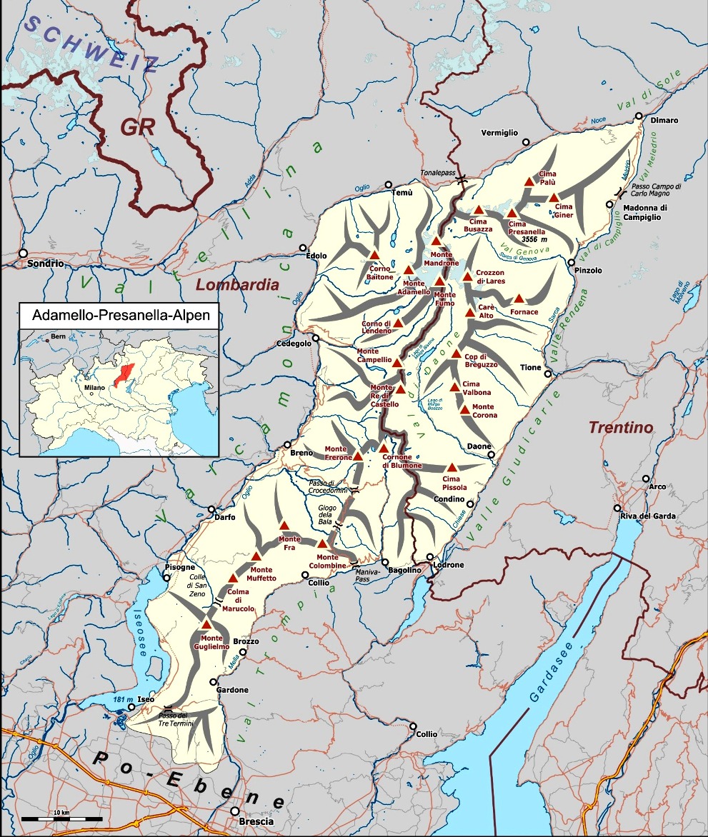 2. - 6. April 2026  Schi-Hochtour Adamellogruppe-Tonale Pass-Mandronhütte