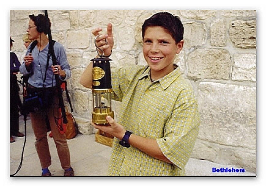 "Ich bringe euch das Friedenslicht!"